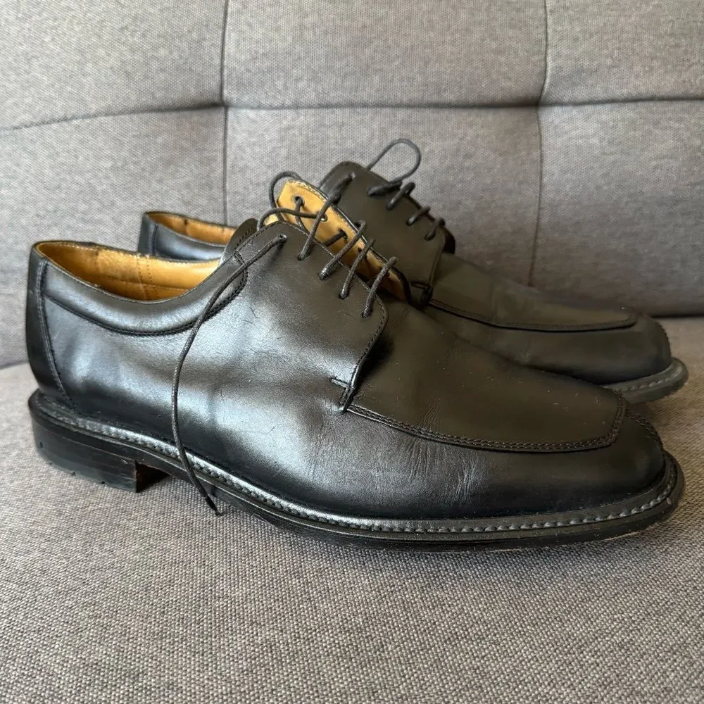 Van Bommel Men’s Black Leather Dress‎ Shoes Size 9.5 Made in Netherlands